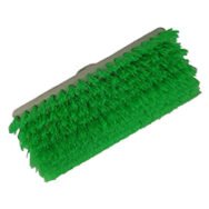 10″ MULTI-SURFACE DECK SCRUB BRUSH (GREEN) - CleanCo