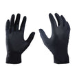 Black Industrial Nitrile Gloves, Powder - Free, 5 Mil, X - Large - CleanCo