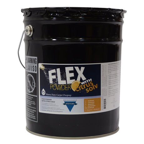 Bridgepoint Systems Carpet Cleaning Prespray Flex Powder W/Citrus Solv 6.5 Lbs - CleanCo