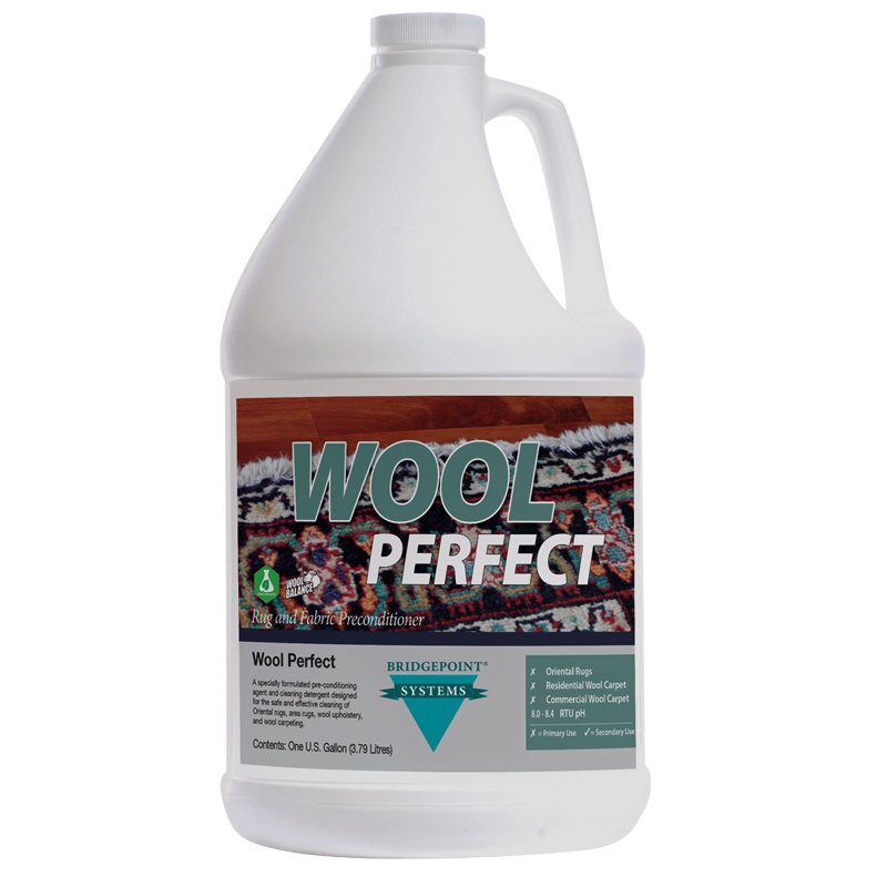 Bridgepoint Systems Wool Cleaning Wool Perfect Rug And Fabric Preconditioner Gallon - CleanCo