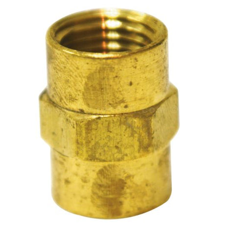 Coupler 1/4"Female x 1/4"Female Brass - CleanCo