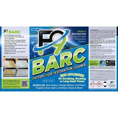F9 Rust Remover B.A.R.C. Gallon - CleanCo