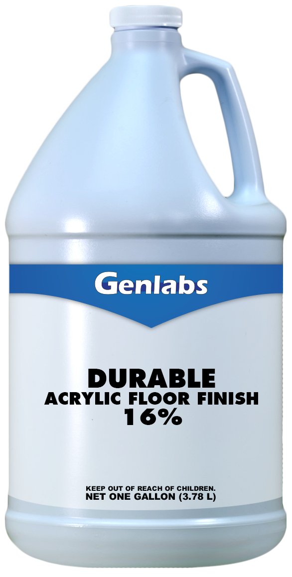 Genlabs Durable Acrylic Floor Finish 16% - CleanCo