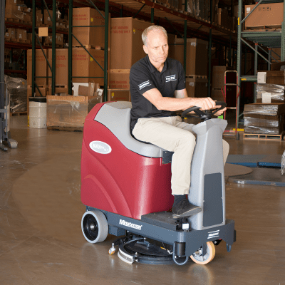 Max Ride 20 Automatic Floor Scrubber - CleanCo
