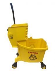 Mop Bucket & Wringer 26 Liter - CleanCo