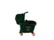 Mop Bucket & Wringer 35 Liter – Green - CleanCo