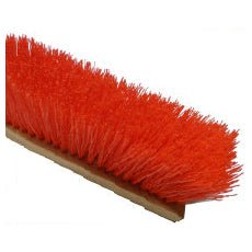 ORANGE POLY GARAGE BRUSH – 24″ - CleanCo