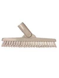 Pivoting Grout Brush Stiff Gray - CleanCo