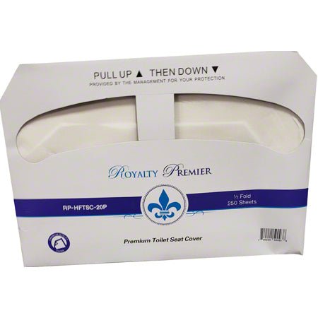 Royalty 1/2 Fold Premium Toilet Seat Covers - CleanCo