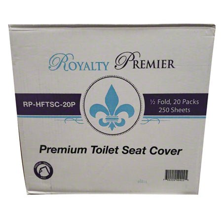 Royalty 1/2 Fold Premium Toilet Seat Covers - CleanCo