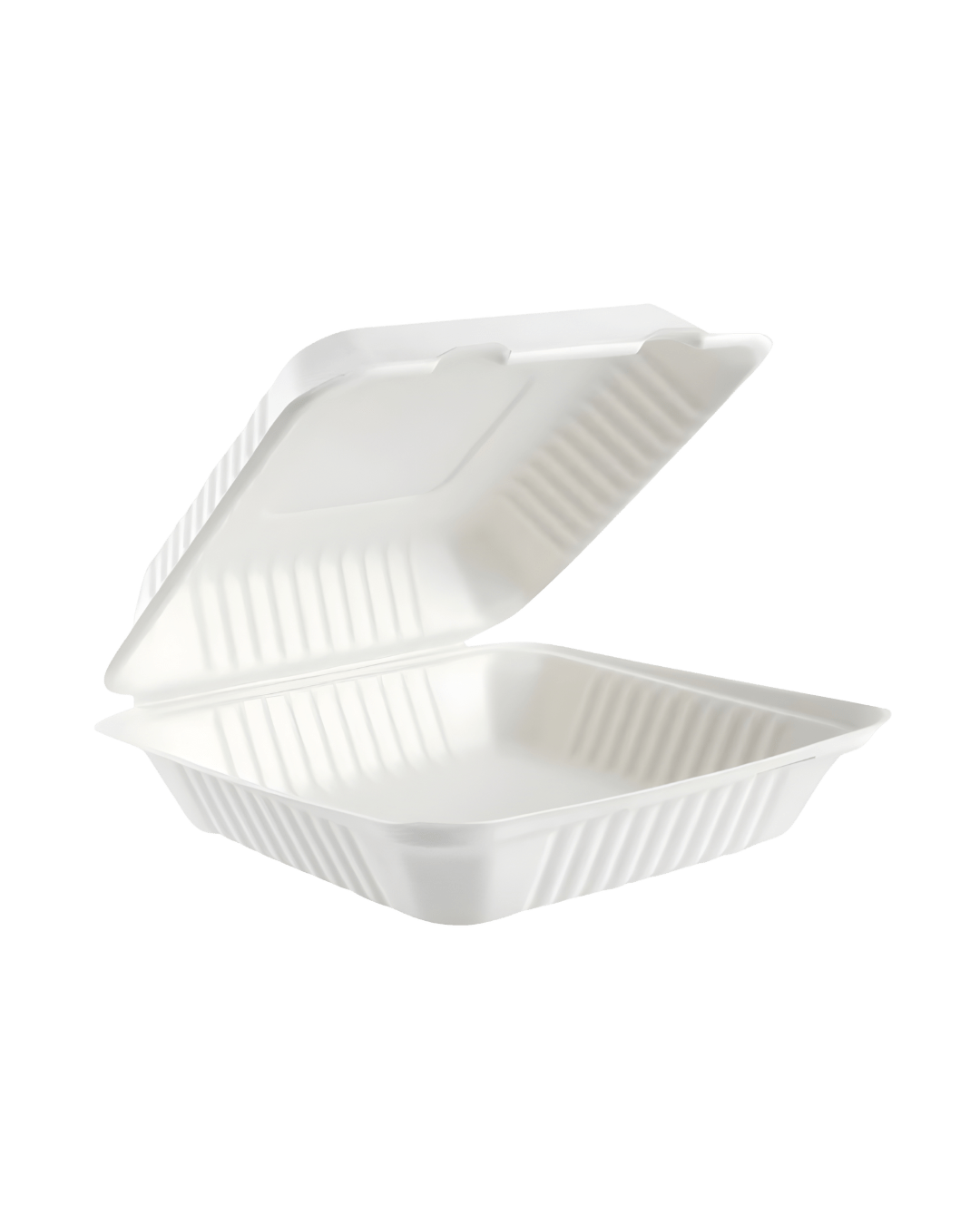 Royalty Eco Premium 9x9, 1 Comp, Hinged Container - REP-BHC991 - CleanCo