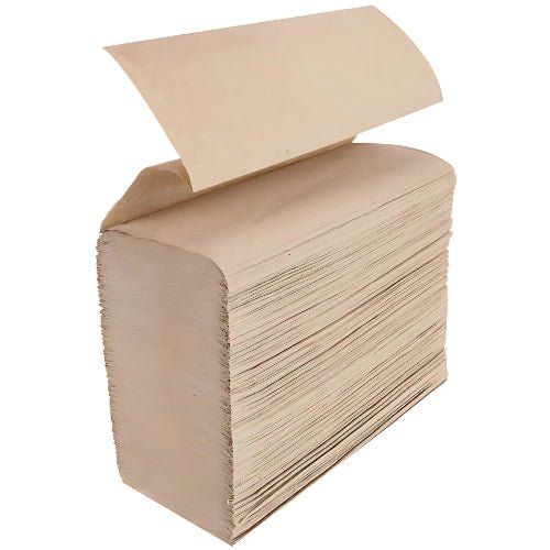 Royalty Recycled Kraft Multifold Paper Towels, 9.25" x 9.05", 16/250 (4000/cs) - CleanCo