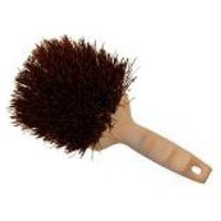 Stiff Palmyra Utility Brush 8″ Plastic Handle - CleanCo