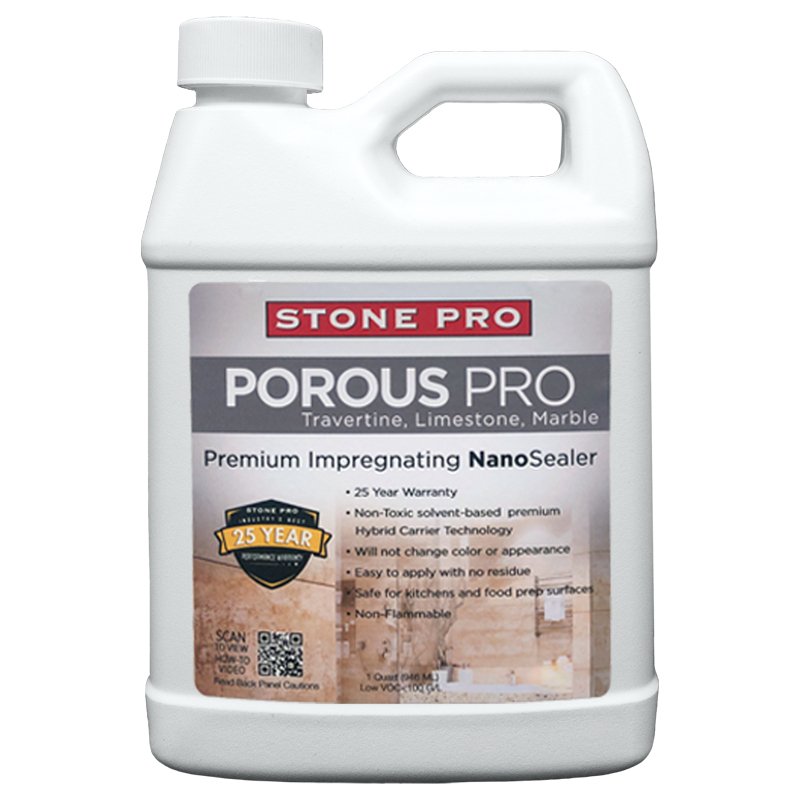 Stone Pro Porous Pro Sealer Qt - CleanCo