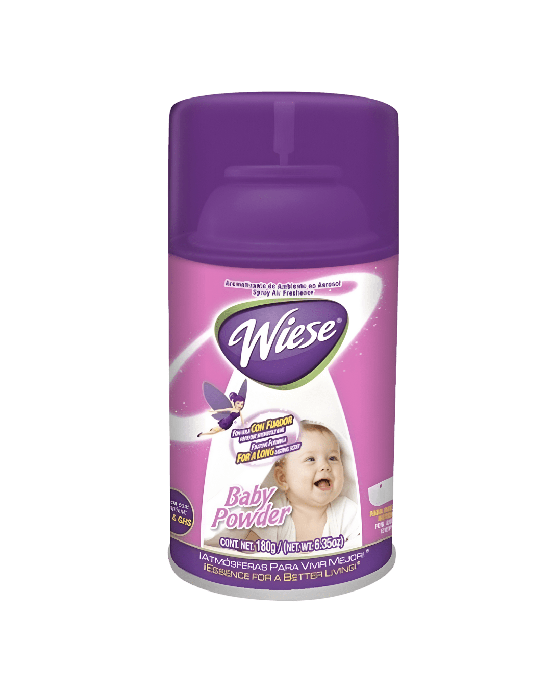 Wiese Baby Powder Metered Aerosol - W-NAEDC12 - CleanCo