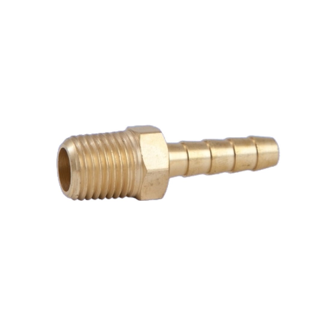 1/4″ Barb x 1/4-18 NPT Brass - CleanCo