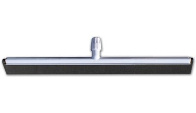 22" Plastic Straight Floor Squeegee w/Double Foam Blade - CleanCo