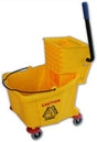 28L Side Press Mop Bucket & Wringer - CleanCo