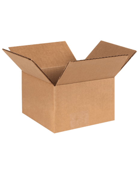 4 x 4 x 3" Corrugated Boxes - 443-25 - CleanCo