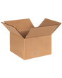 4 x 4 x 3" Corrugated Boxes - 443-25 - CleanCo