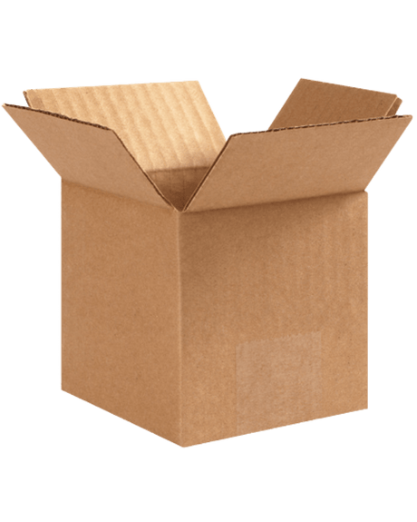 4 x 4 x 4" Corrugated Boxes - 444-25 - CleanCo