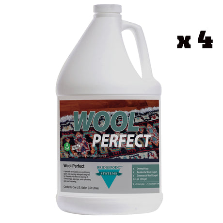 Bridgepoint Systems Wool Cleaning Wool Perfect Rug And Fabric Preconditioner Case of 4 Gallons - CleanCo