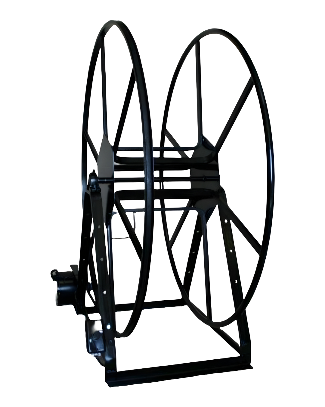 Rokan Electric Vacuum Hose Reel, 250' Capacity, 24" Overall Width, 45" Overall Depth, 49" Height
