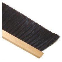 Black Poly Floor Brush Wood Block 18″ - CleanCo