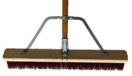 BOLT-ON POLYPROPYLENE GARAGE BROOM – 24″ – ASSEMBLED - CleanCo