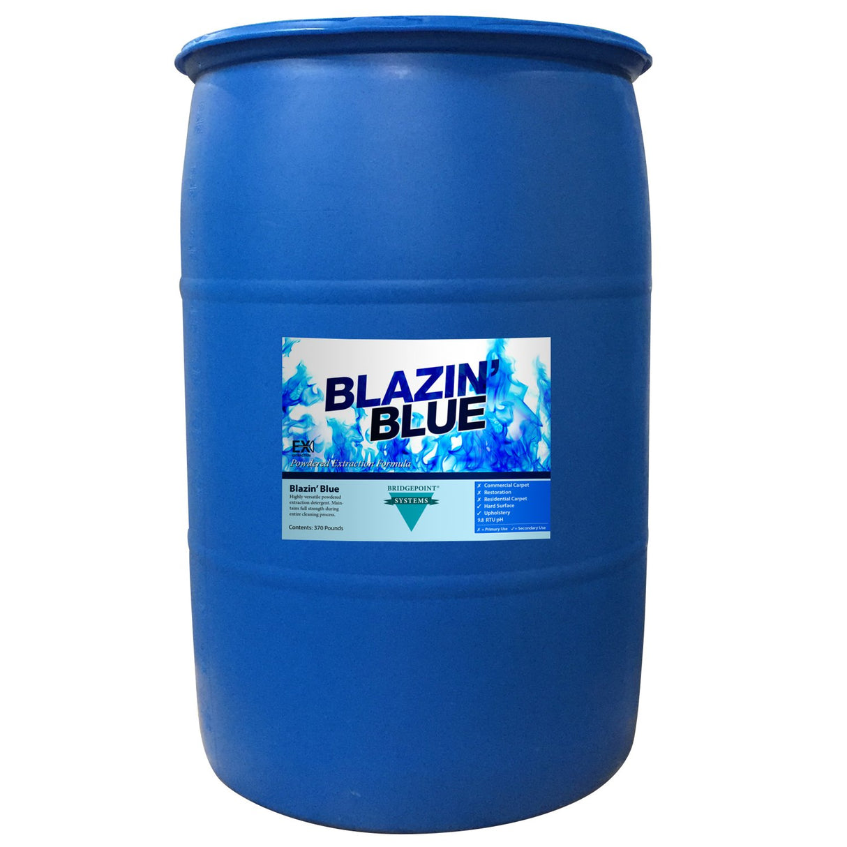 Bridgepoint Systems Extraction Rinse Blazin' Blue - CleanCo