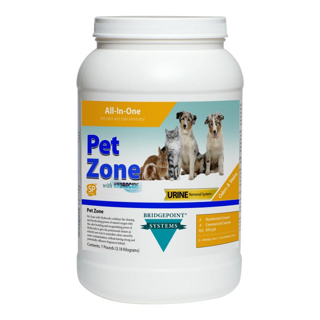 Bridgepoint Systems Pet Stain/Odor Neutralizer Pet Zone 7 Lbs - CleanCo