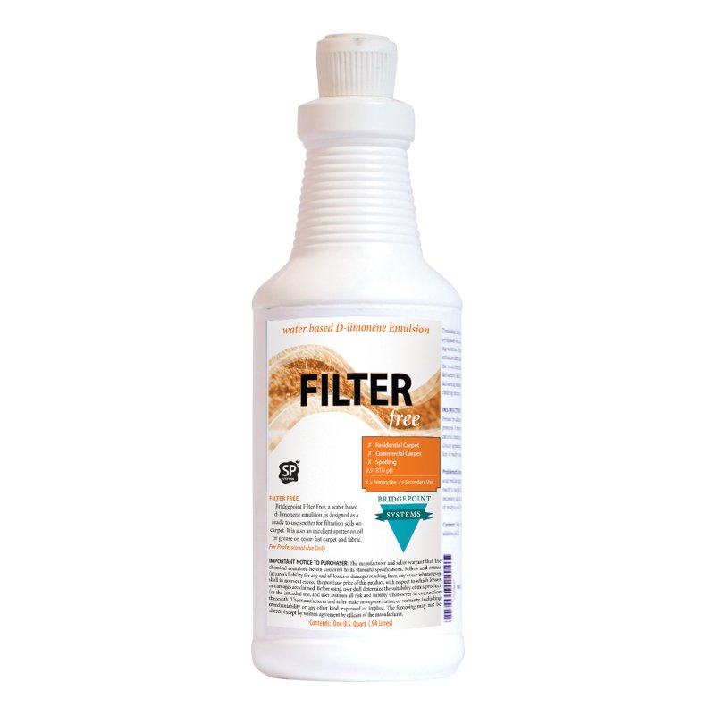 Bridgepoint Systems Stain Remover Filter Free Filtration Soil Remover ...