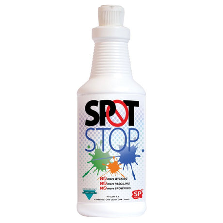 Bridgepoint Systems Stain Remover Spot Stop Encapsulating Polymer Quart - CleanCo