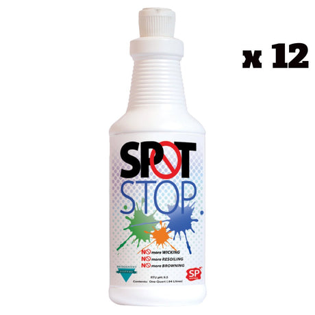 Bridgepoint Systems Stain Remover Spot Stop Encapsulating Polymer Quart - CleanCo