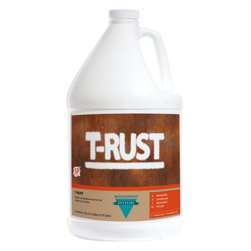 Bridgepoint Systems Stain Remover T-Rust Rust Remover Gallon - CleanCo