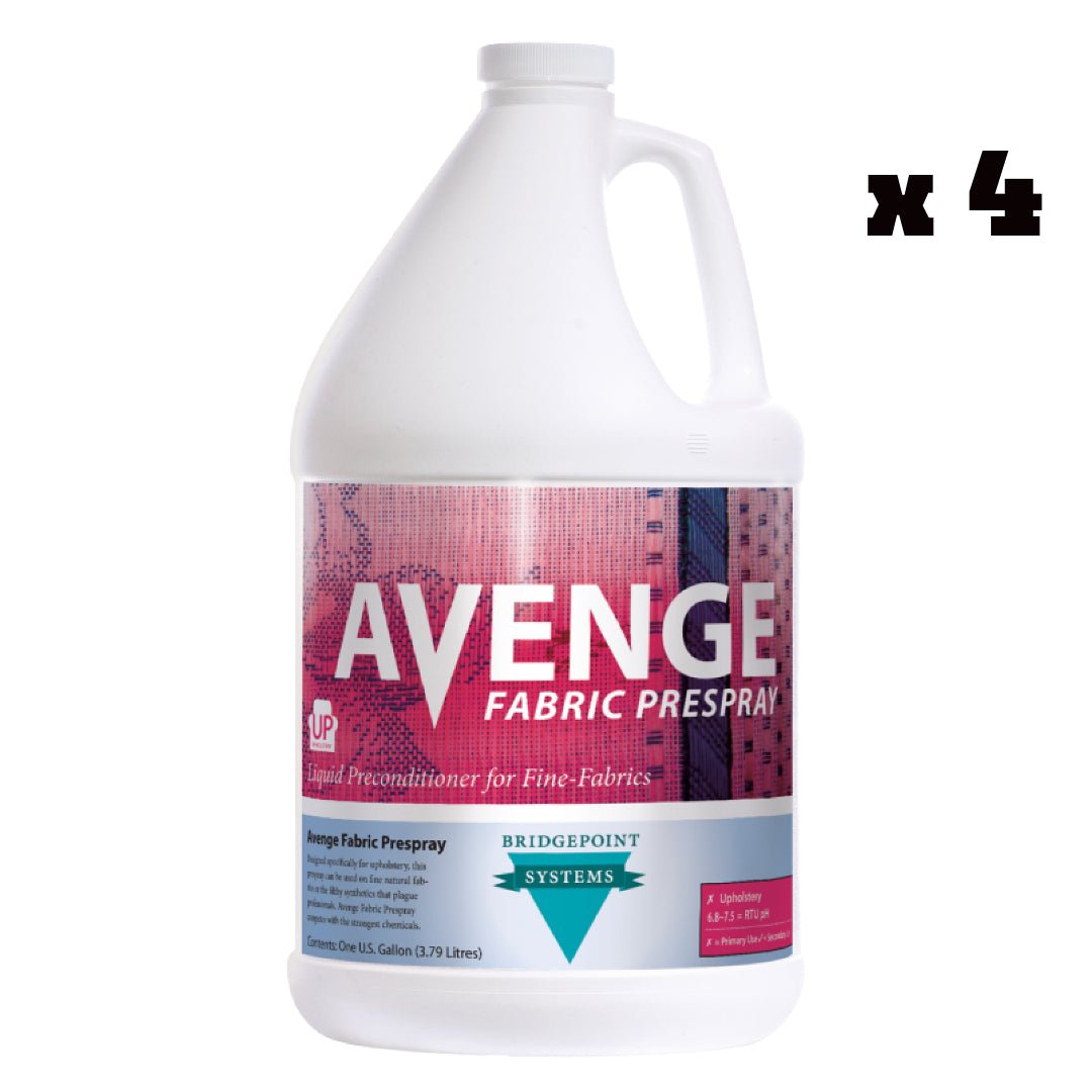 Bridgepoint Systems Upholstery Cleaning Avenge Fabric Prespray Gallon - CleanCo