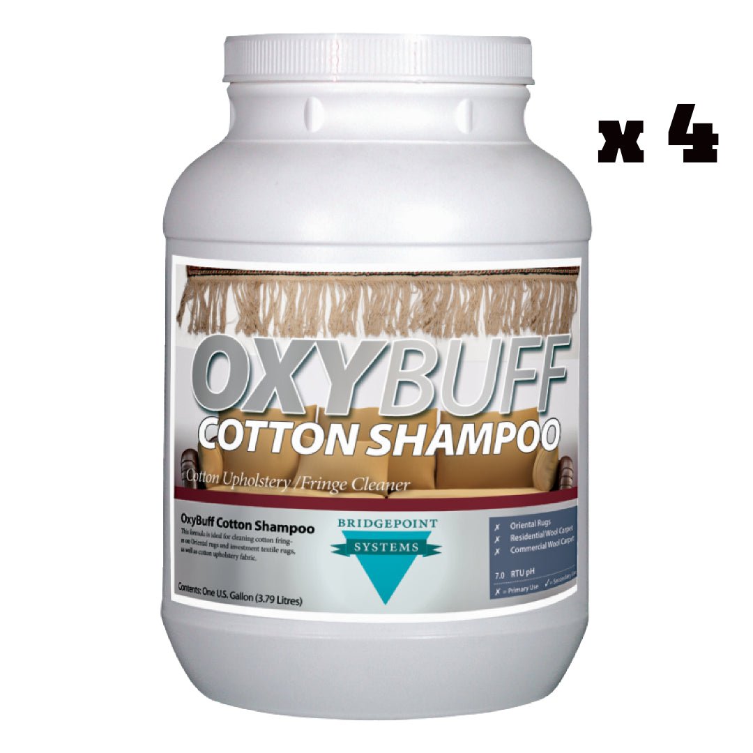 Bridgepoint Systems Upholstery Cleaning Oxybuff Cotton Shampoo 8 Lbs - CleanCo