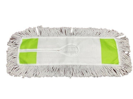 COTTON DUST MOP HEADS – CUT ENDS 18″ X 5″ - CleanCo