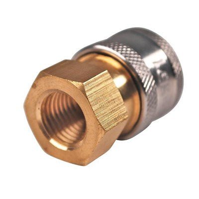 Coupler Brass 1/4" FNPT - CleanCo