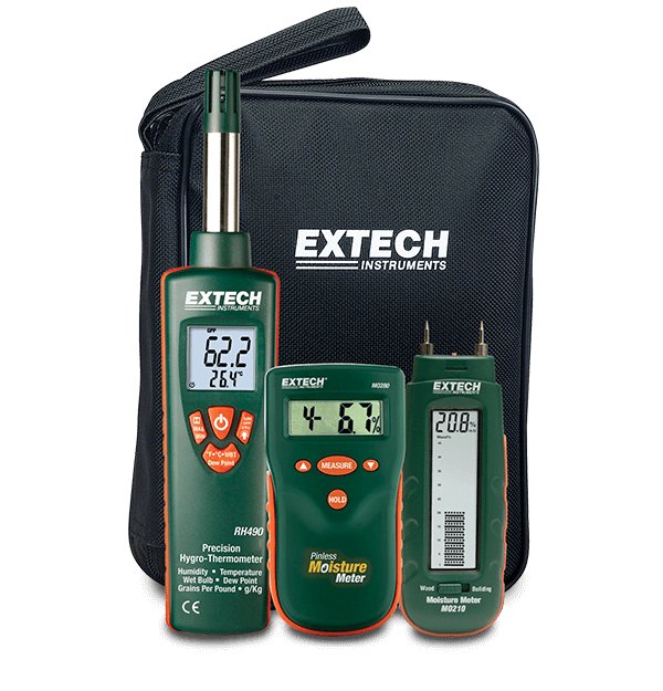 Extech Instruments Water Damage Restoration Kit Extech MO280-KW - CleanCo