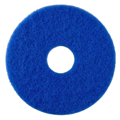 Floor Pads, Blue, 14" - CleanCo