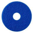 Floor Pads, Blue, 17" - CleanCo