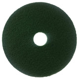 Floor Pads, Green, 14" - CleanCo