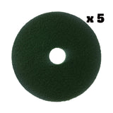 Floor Pads, Green, 19" - CleanCo