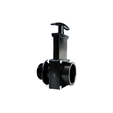 Gate Drain Valve 1.5" Male x Slip ABS - CleanCo