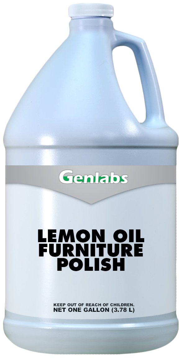 Genlabs Lemon Oil Furniture Polish Gallon - CleanCo