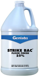 Genlabs Strike Bac® Floor Finish - 25% - CleanCo