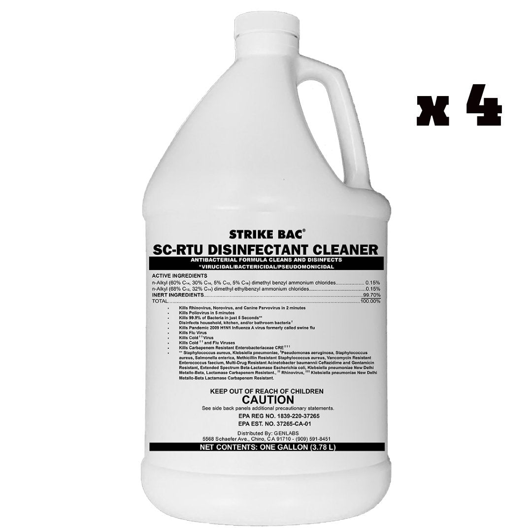 Genlabs Strike Bac® SC - RTU Disinfectant Cleaner - CleanCo