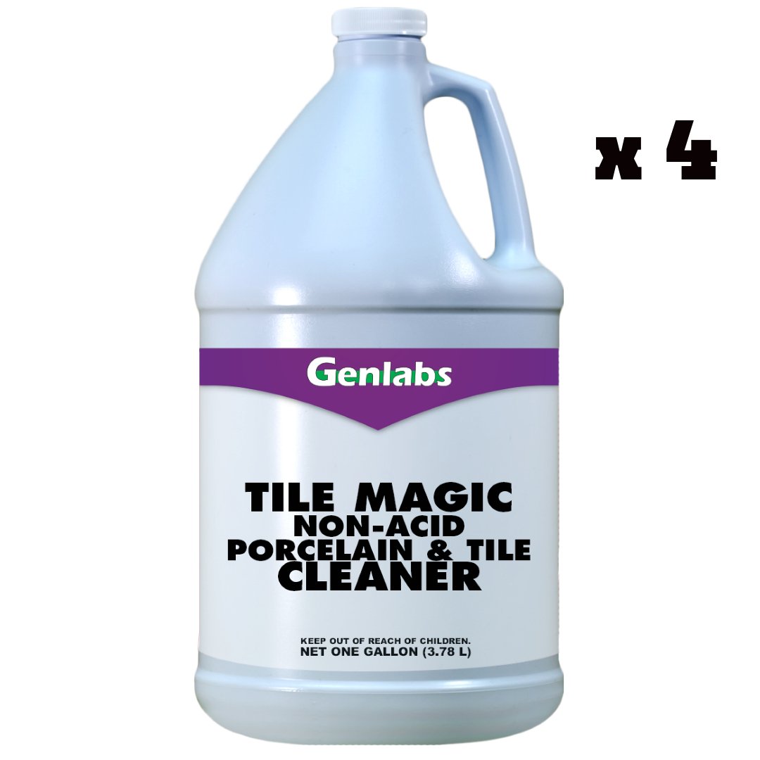 Genlabs Tile Magic: Non Acid Porcelain - Tile Cleaner - CleanCo