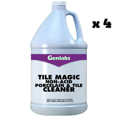 Genlabs Tile Magic: Non Acid Porcelain - Tile Cleaner - CleanCo